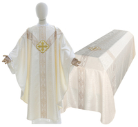 Set of Semi Gothic Chasuble with Funeral Pall FUGY210-25