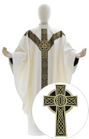 Semi Gothic Chasuble "Celtic Cross" GY203-KCZ25