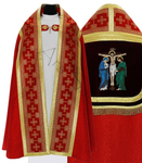 Kapa rzymska "Ukrzyżowanie" KT017-AC25h6