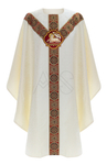 Casulla semigótica "Cordero de Dios" GY202-25