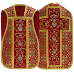 Ornat rzymski "Serce Jezusa, Maryi, Józefa" R822-AC8