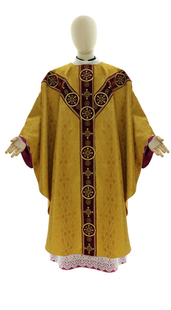 Casulla semigótica GY579-AGC16