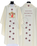 Casula gotica "Gesù Risorto" 425-K25