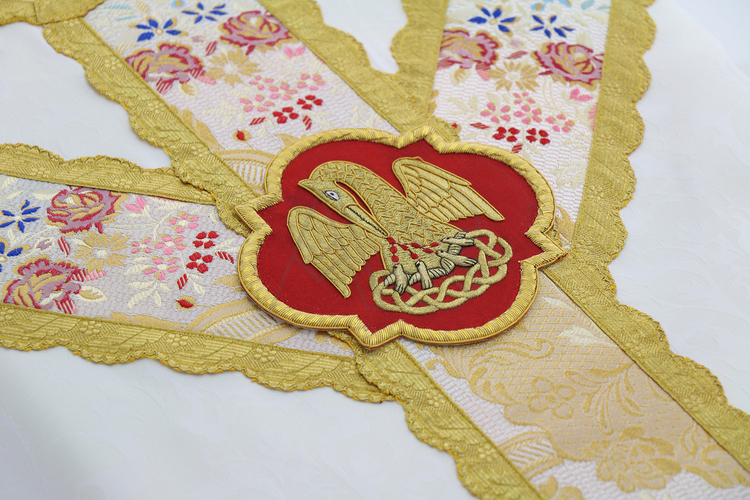 Chasuble semi-gothique "Sagrada Familia" GY844-K26