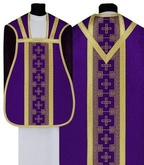 Chasuble romaine R017-F25