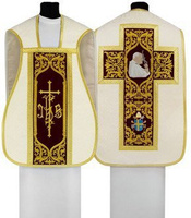 Roman chasuble "Pope John Paul II" R567-AKC25