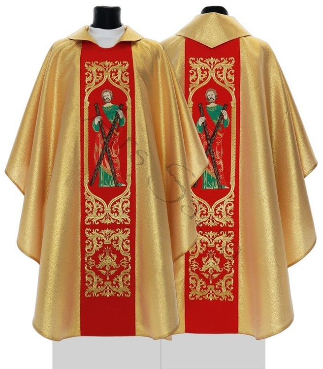 Ornat gotycki "św Andrzej" 414-GC