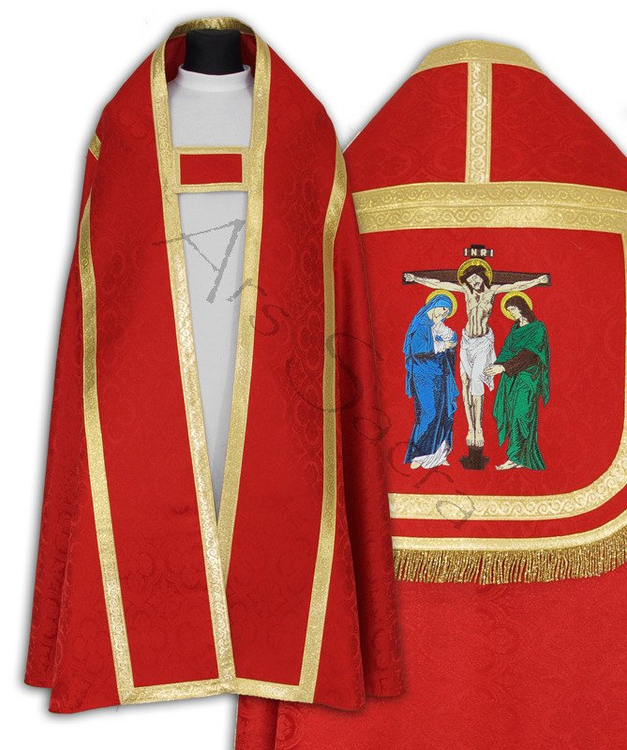 Kapa rzymska "Ukrzyżowanie" KT-C25h6
