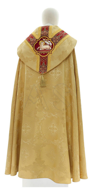Semi Gothic Cope "Lamb" KY113-30p