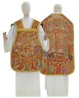 Chasuble romaine "Crucifixion de Jésus" R915