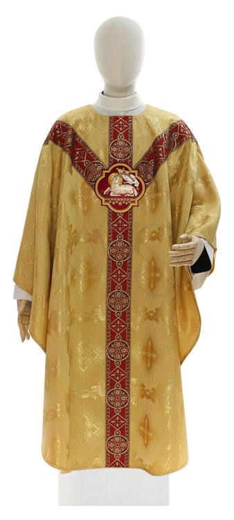 Semi Gothic Chasuble "Lamb" GY201-30
