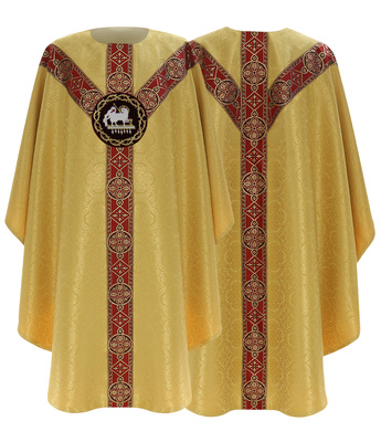 Semi Gothic Chasuble "Lamb" GY215-GC25