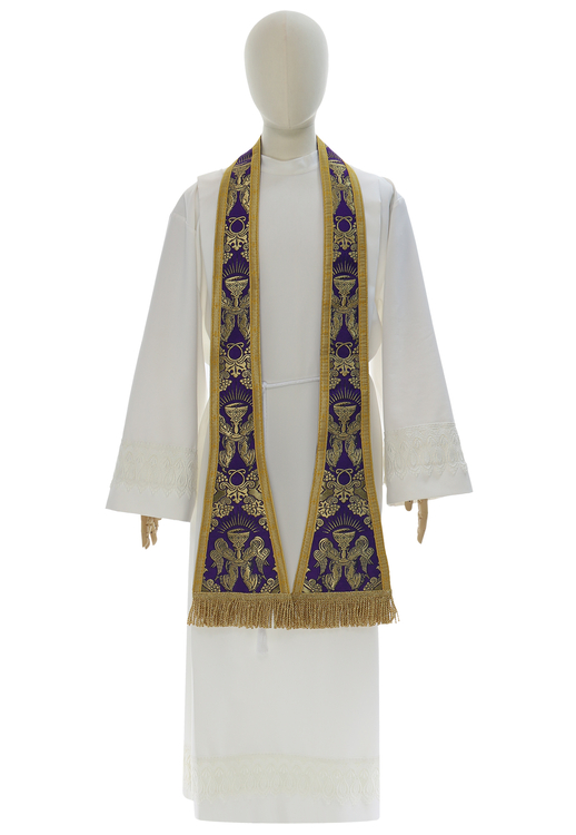 Chasuble en soie "Sainte Trinité" F778-60