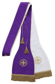Stola romana bifacciale SH592-F25/B25