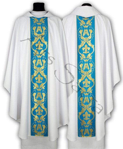 Marianische gotische Kasel 081-N