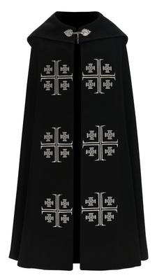 Gothic Cope "Jerusalem Crosses" K723-CZS
