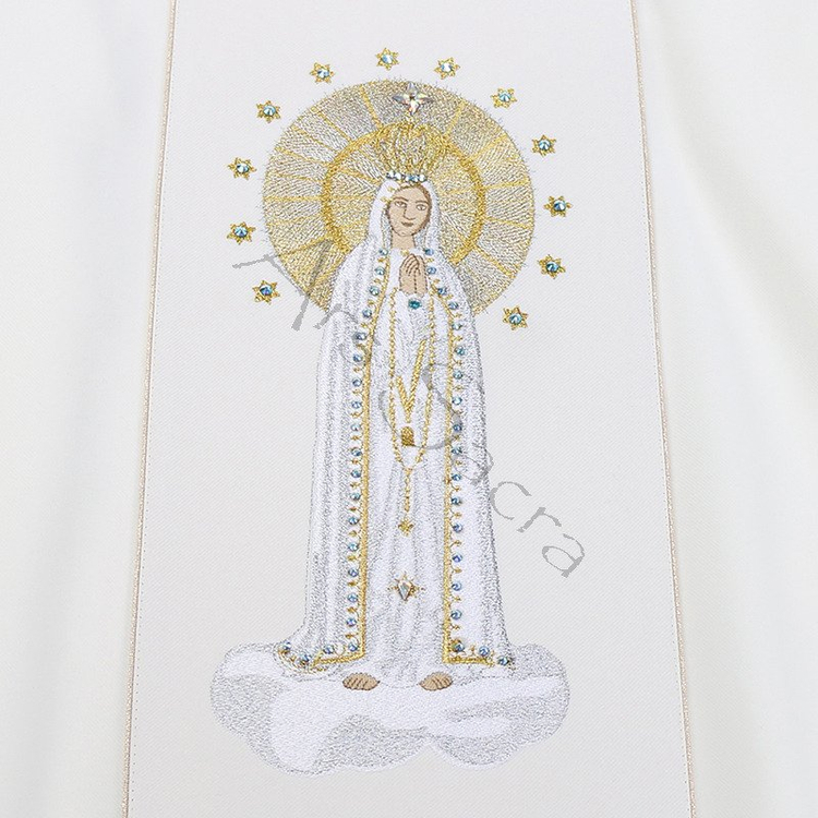 Casulla gótica "Nuestra Señora de Fátima" 728-Kg