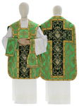 Roman chasuble "Heart of Jesus, Mary, Joseph" R822-AZ9