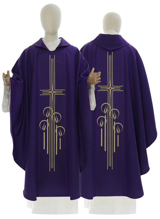 Ornat gotycki "Adwentowy" 527-F