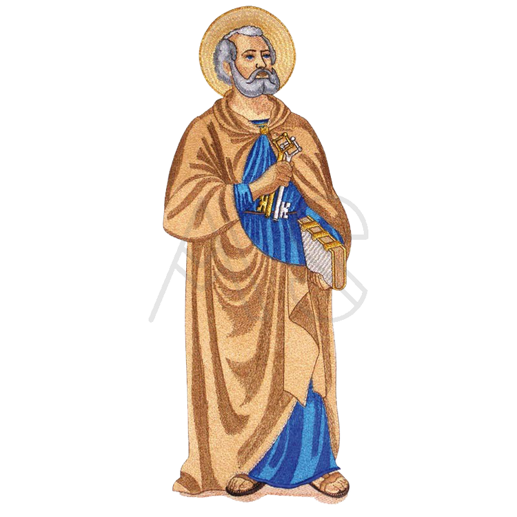 Aplique bordado "Santo Antoni"