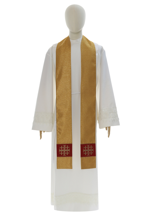 Gothic Chasuble "Jerusalem Crosses" 103-GC63