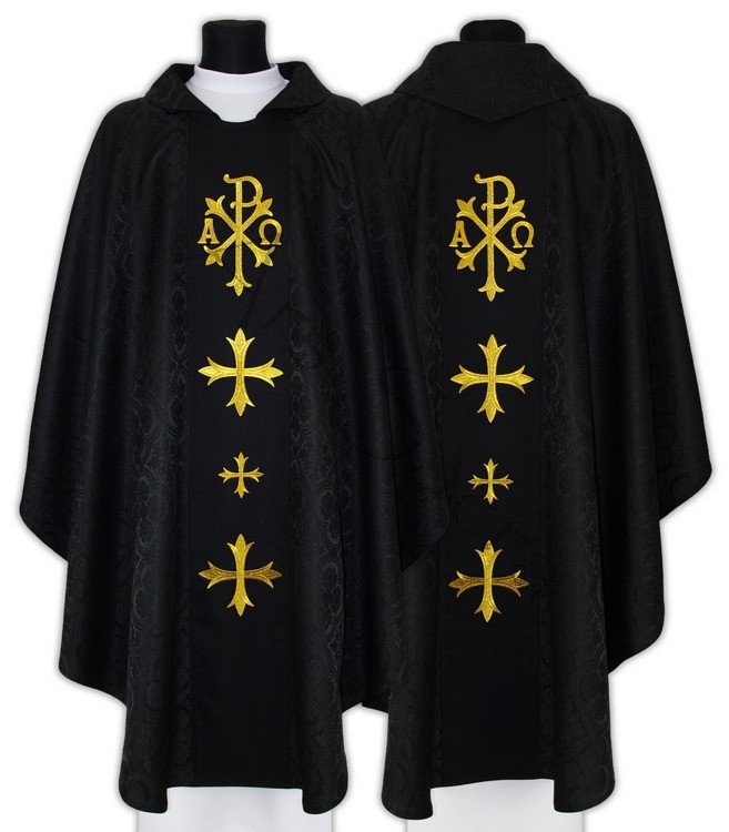 Casula gotica "Alpha & Omega" 661-GC16