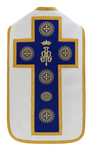 Chasuble romaine mariale R772-BN25