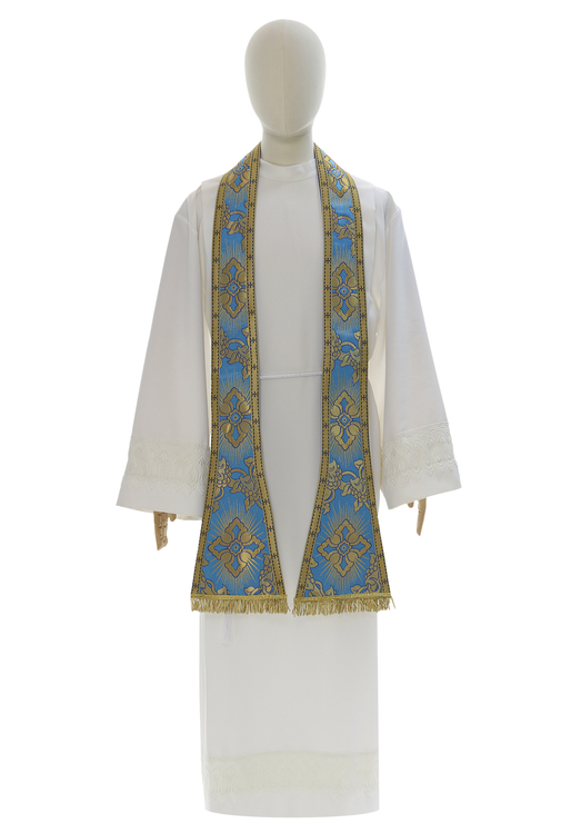 Chasuble "St. Philip Neri" "Heart of Jesus, Mary, Joseph" F822-AN9-PEL