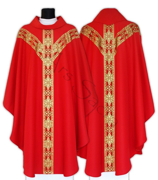 Chasuble semi-gothique Y201-Rg