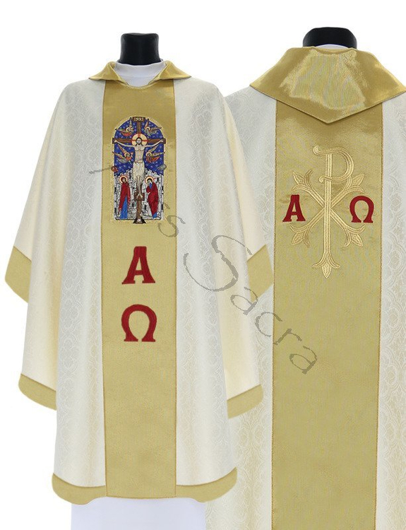 Chasuble gothique "Crucifixion" 747-KG25