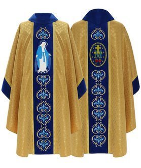 Ornat gotycki "Matka Boża Niepokalana" 449-AGN61g