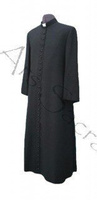 Black classic cassock - in stock, shipping in 24h