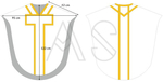 Casula di seta "San Filippo Neri" F068-K8