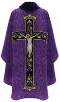 Chasuble gothique "Crucifixion de Jésus"