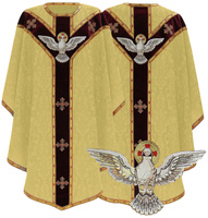 Semi Gothic Chasuble "Holy Spirit" GY824-AGC26