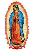 Bestickte Applikation "Guadalupe"