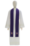 Casula gotica "Croci di Malta" 104-F