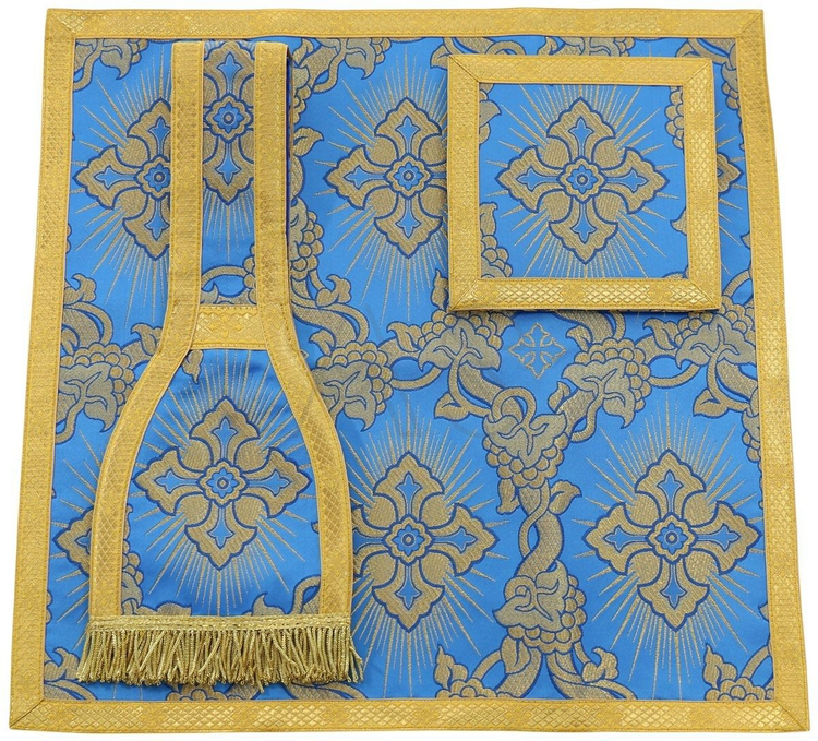 Casulla romana mariana "Ave Maria" R473-N9
