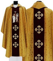 Chasuble gothique "Jean Baptiste" 403-AGC16