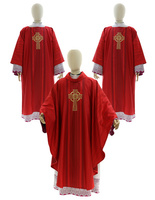 Chasuble en style gothique, Dalmatique "Croix celtique" SET-886-31