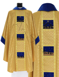 Casula gotica "Natale" 759-AGN61g