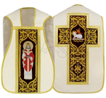 Ornat rzymski "Chrystus Król" R467-GC25