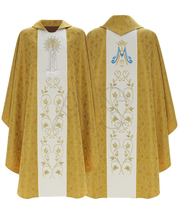 Gotische Kasel "Minko Unserer Lieben Frau von Fatima" 412-G16