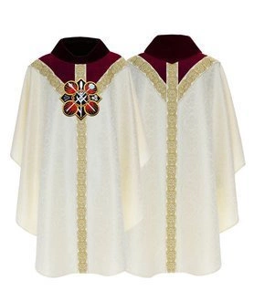 Semi Gothic Chasuble Y819-AKC25g