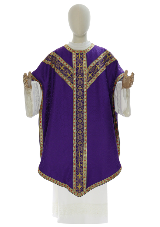 Pugin style chasuble PY084-25