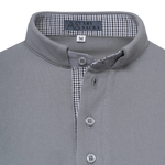 Polo grigia a maniche corte PK-SZ
