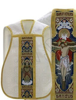 Chasuble romaine "Sainte Trinité" R778-K25