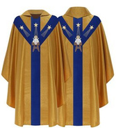 Chasuble semi gothique Y456-GN63