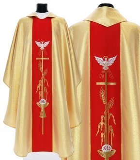 Casulla gótica "Espíritu Santo" 007-GC63