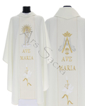 Casula gotica "Nostra Signora di Fatima 728-Kg